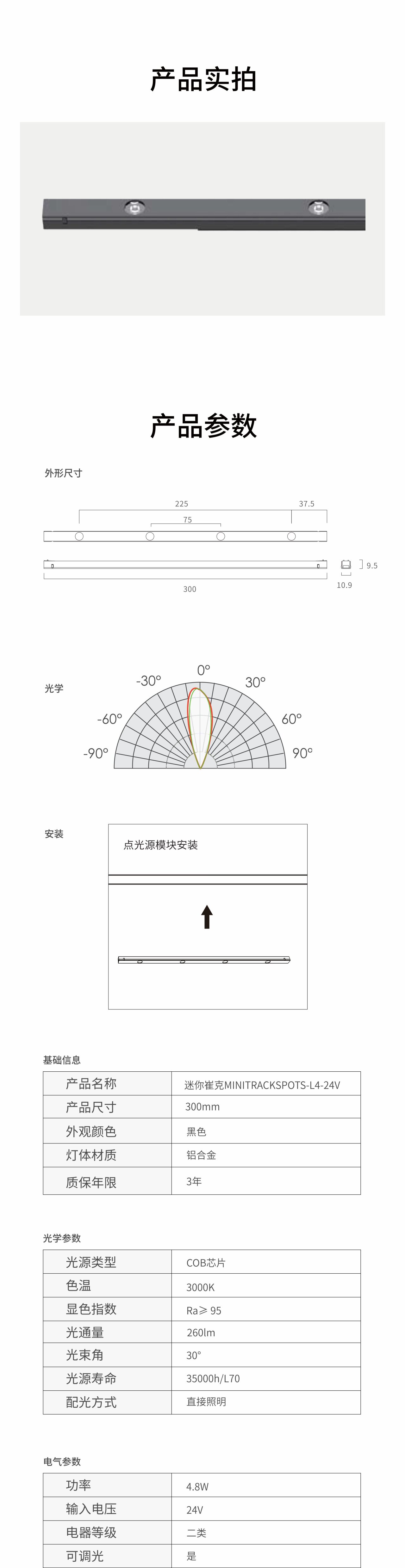 Mini Trac Point Light Source 2